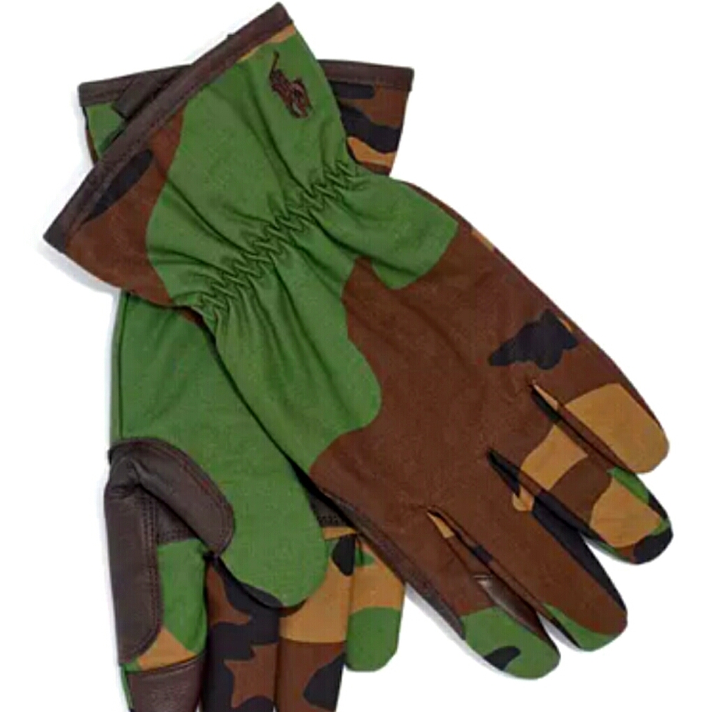 Polo: Camo Winter Gloves